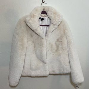 INC Faux Fur Coat Brand New